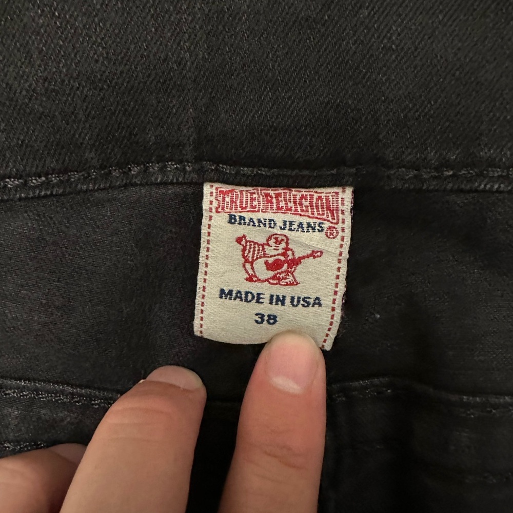 Men’s true religion black jeans